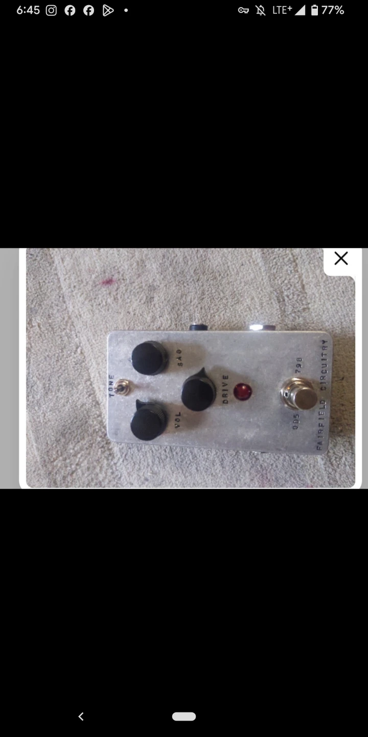Guitar or bass - Fairfield Circuitry pedal