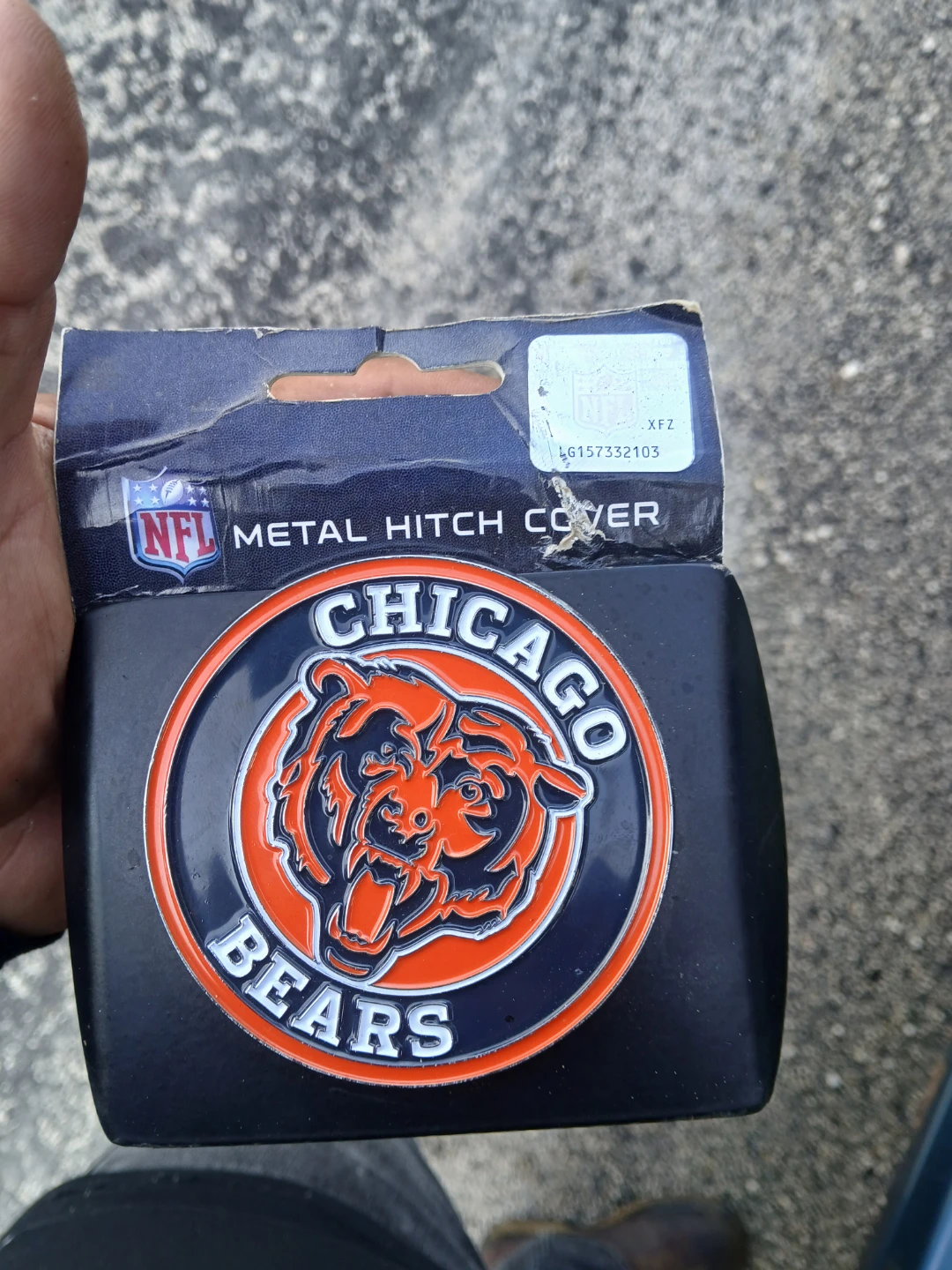 Chicago Bears NFL Metal Hitch Cover - photo 2