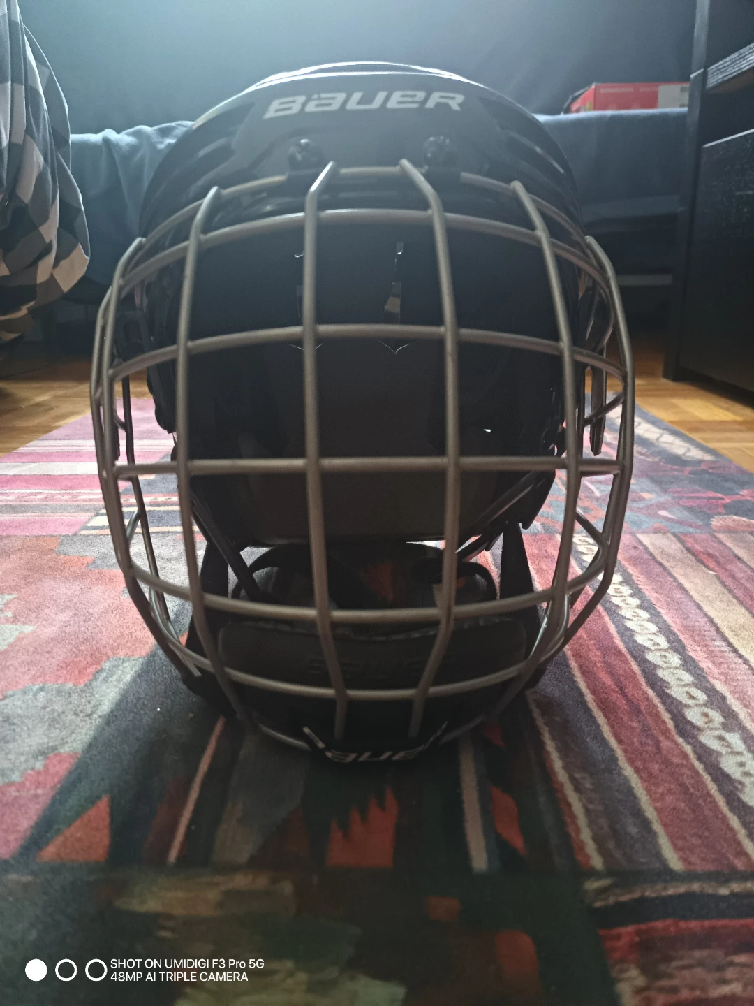 Bauer FM2100 M/M Hockey Helmet with Face Cage