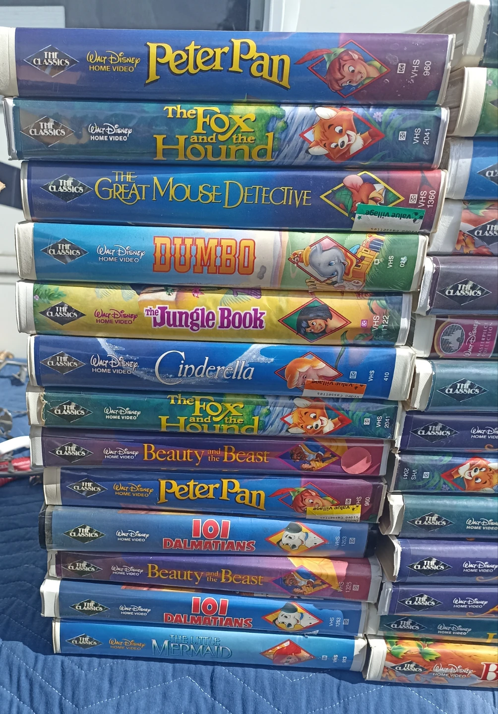 VHS Collectors tapes "THE CLASSICS" 70 OF THEM. Make me an Offer - photo 5