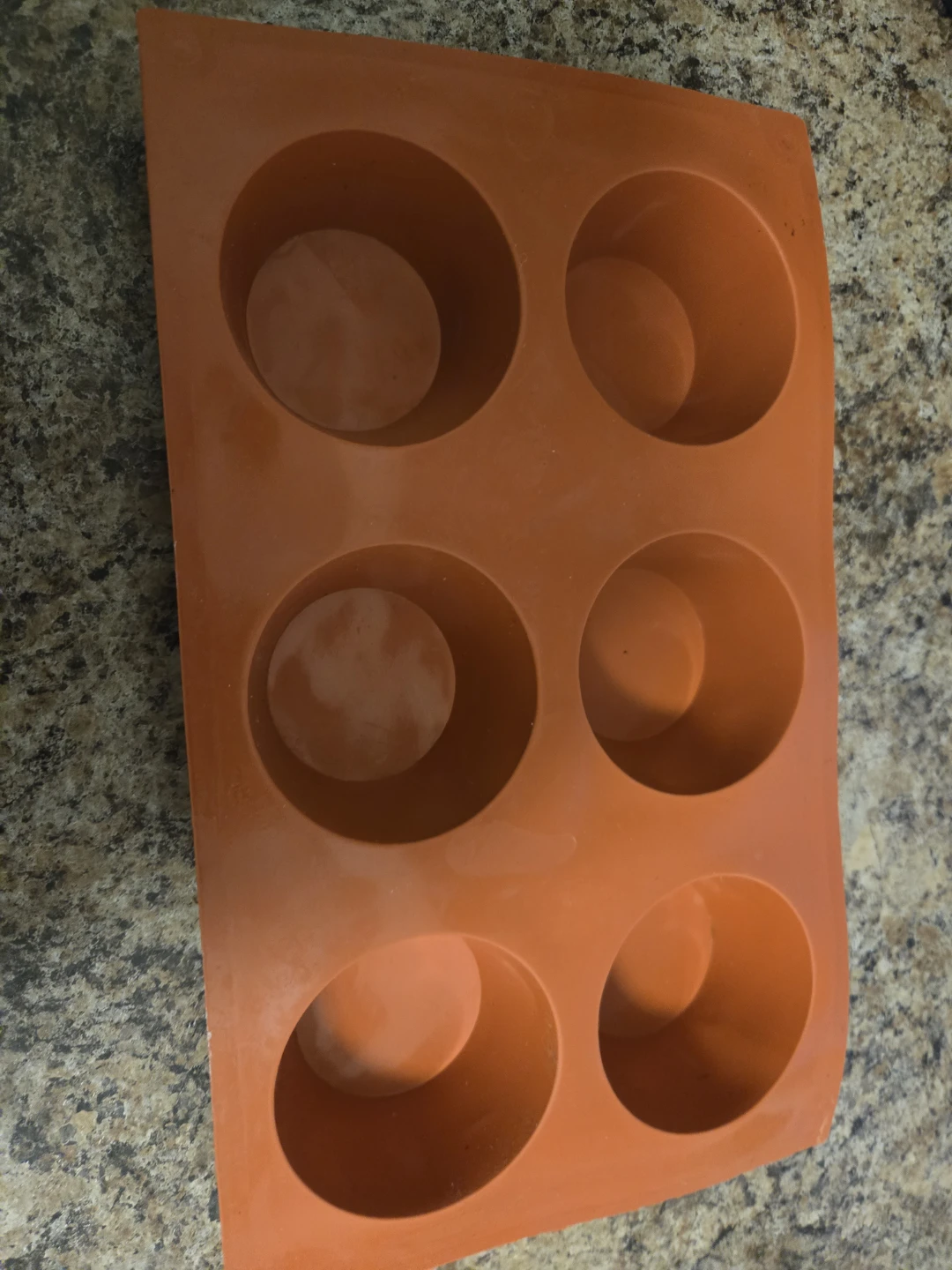 Orange Silicone Muffin Pan 🏈