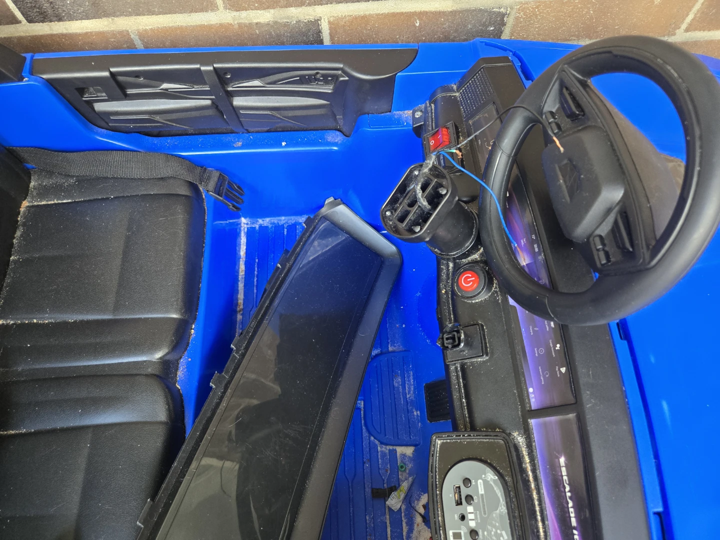 Kids Ride-On Electric Car - Blue - photo 3