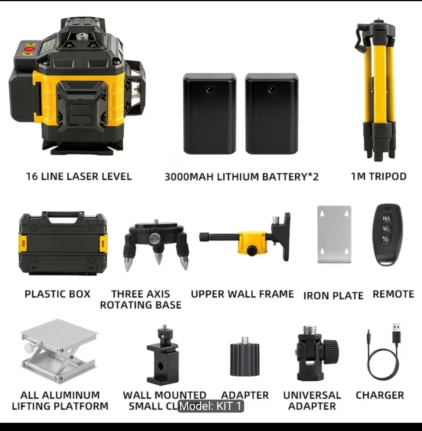 FEIDSIDE 16 Line Laser Level Kit - photo 2