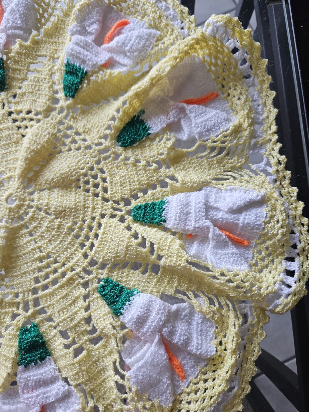 Handmade Crochet Calla 3D Lily Doily - photo 4