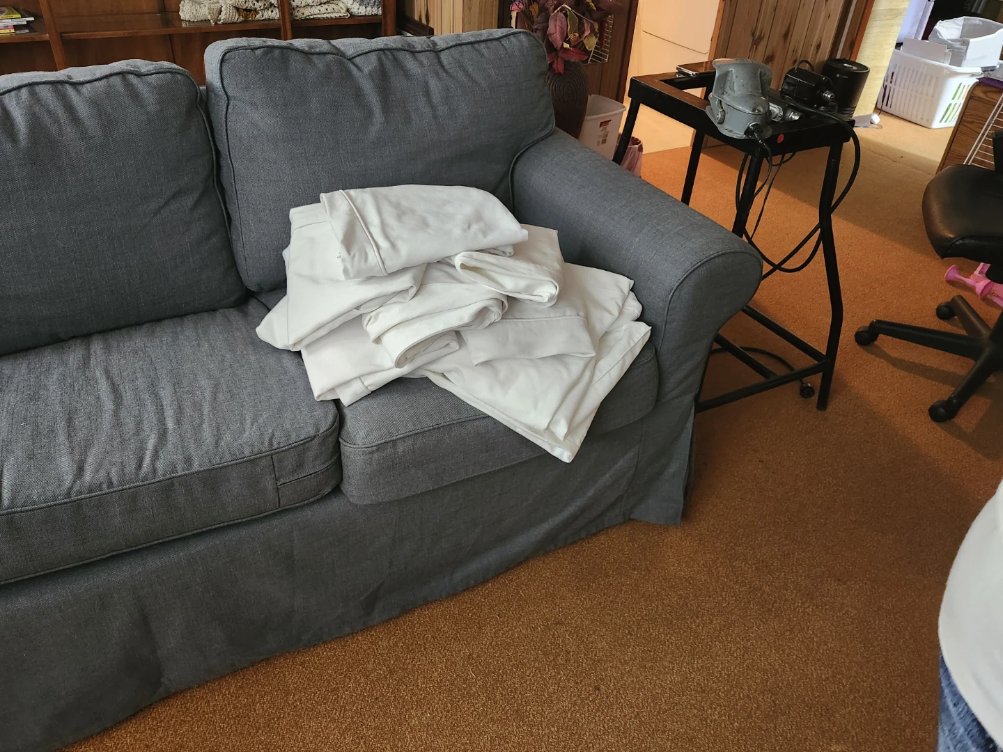 IKEA Ektorp Grey Sofa