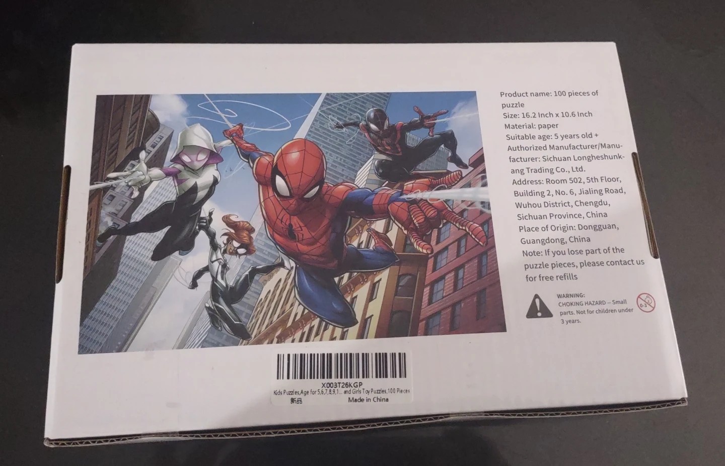 Spider-Man 100 Piece Jigsaw Puzzle - photo 2