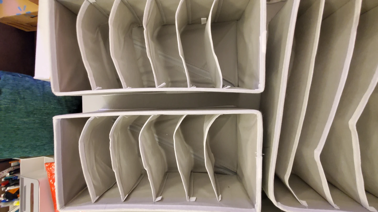 Set of 6 Fabric Drawer Organizers - photo 5