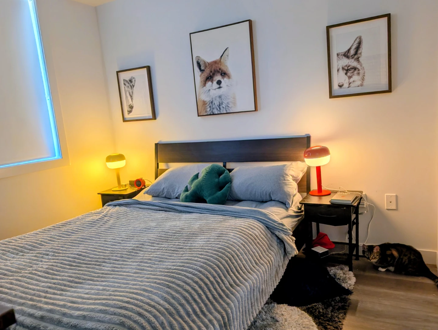 IKEA Bed Frame Queen & Night Tables