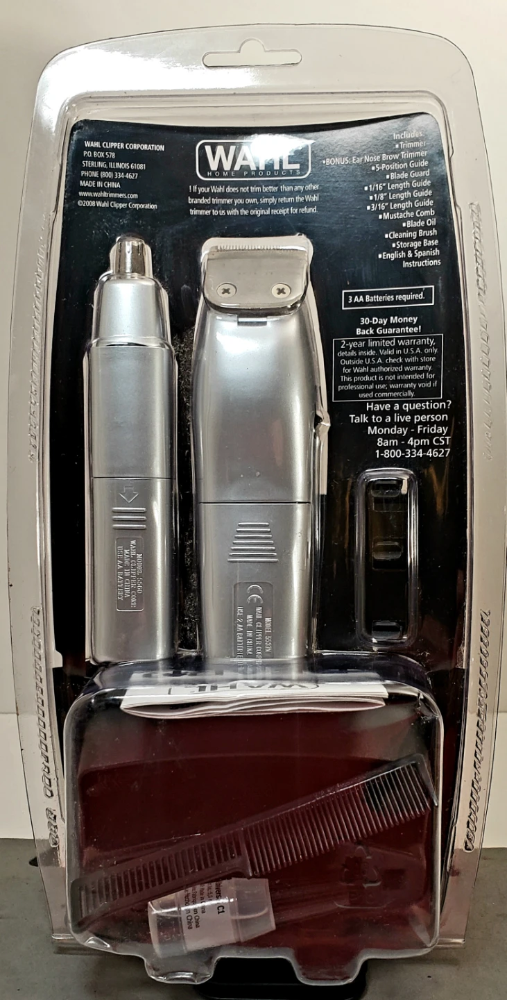 Wahl Mustache & Beard 12-Piece Battery Trimmer Kit - photo 2