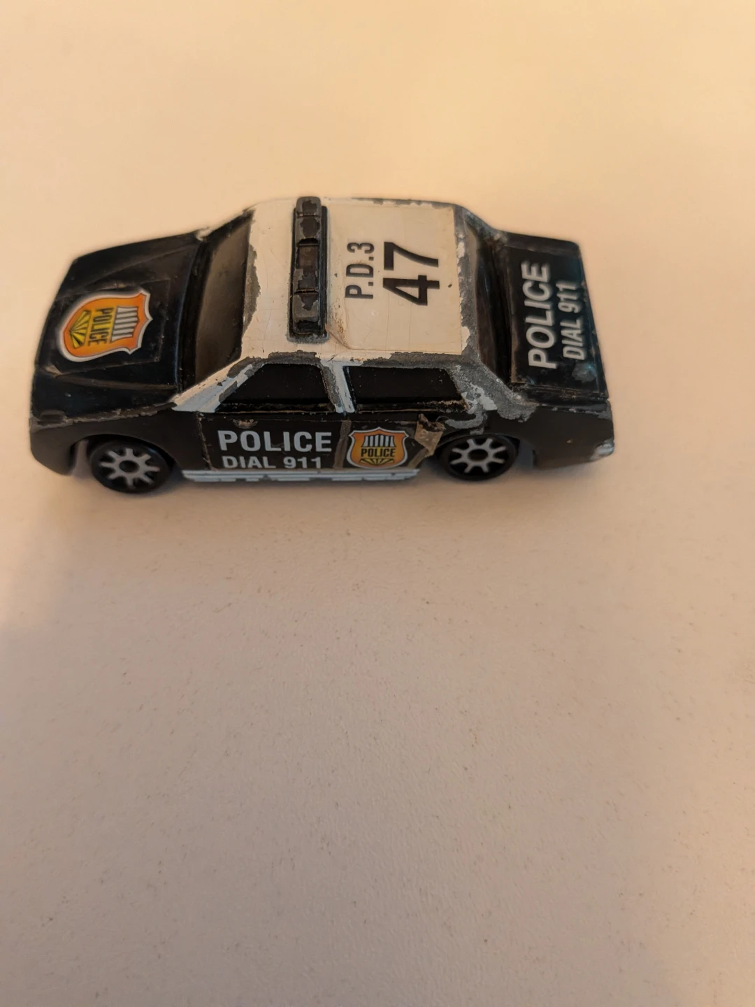 Vintage Diecast Police Toy Car - photo 2
