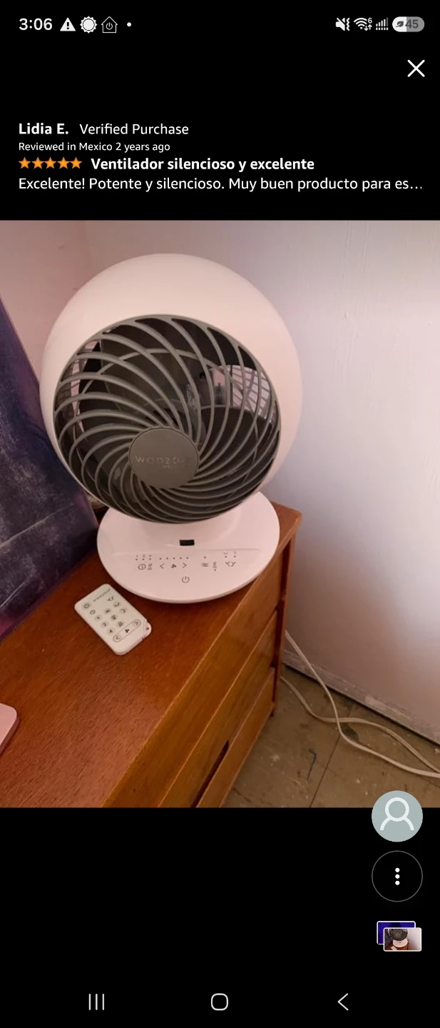 IRIS Woozoo Globe Fan - photo 4