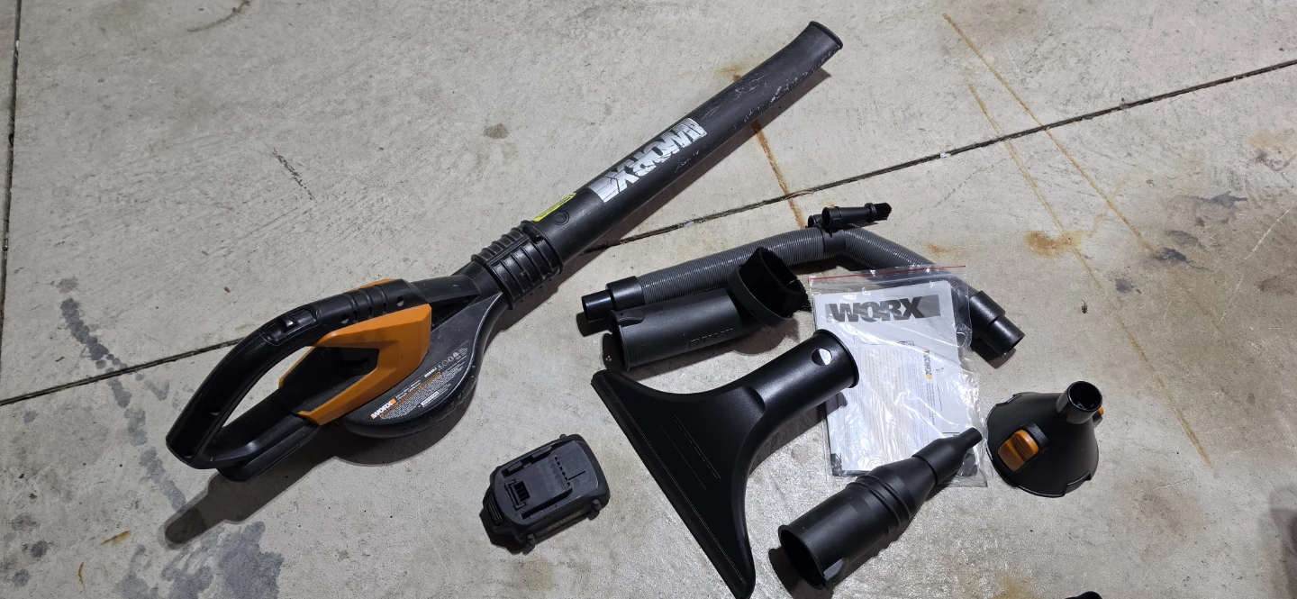 Worx 20V Cordless Blower - photo 3