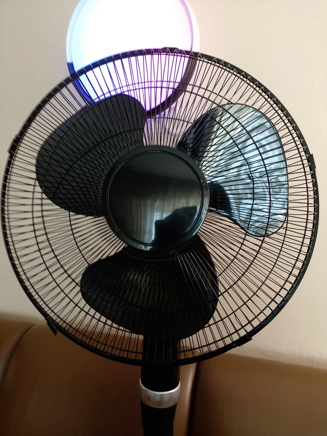 Black Pedestal Fan - photo 2