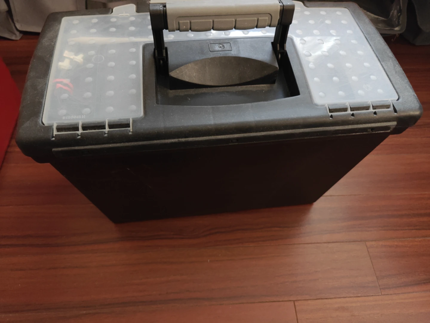 Black and Grey Plastic Tool Box - photo 3