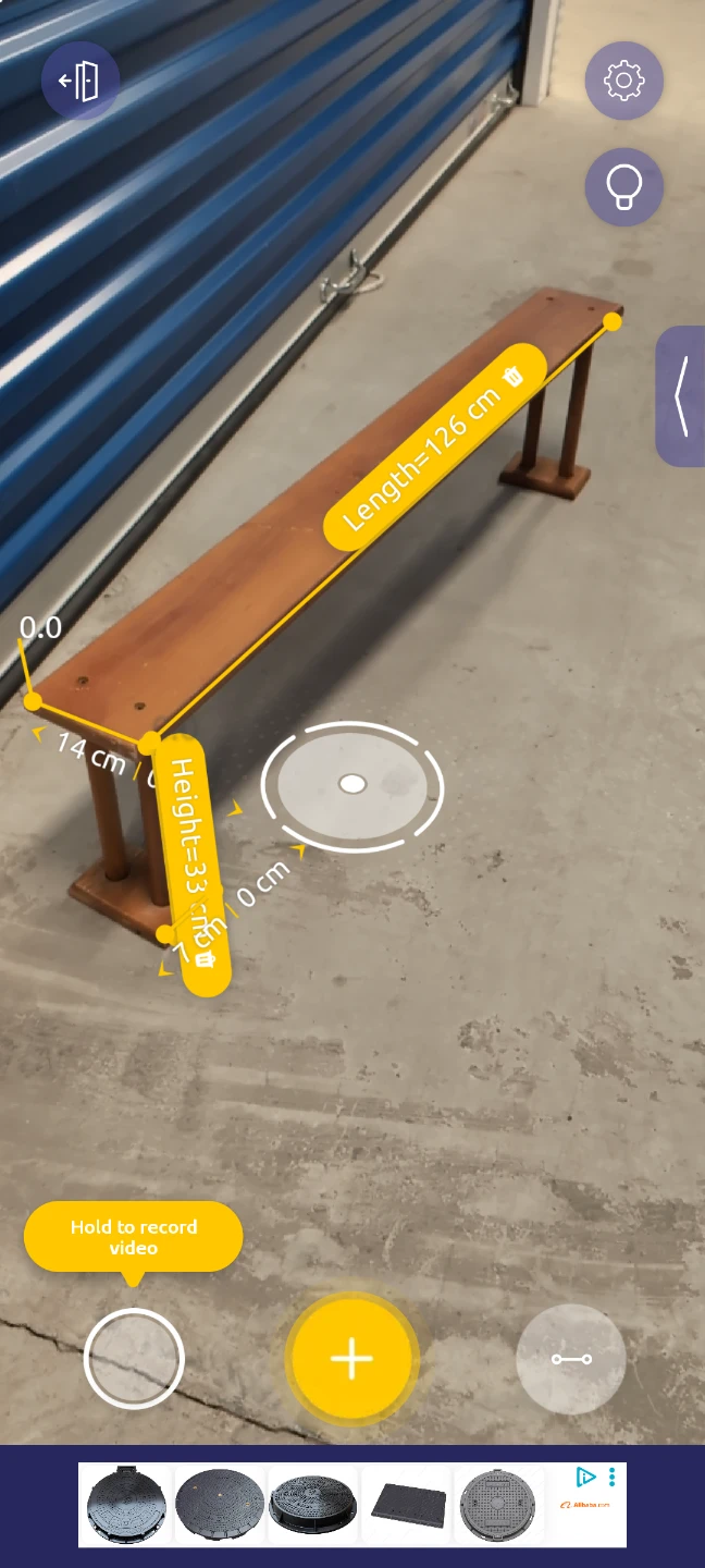 Wooden Standing Shelf