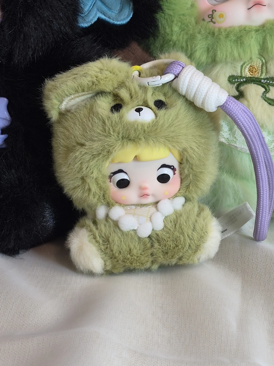 Lot of 3 So Cute Nommi Plush Characters Toys Keychains - photo 5