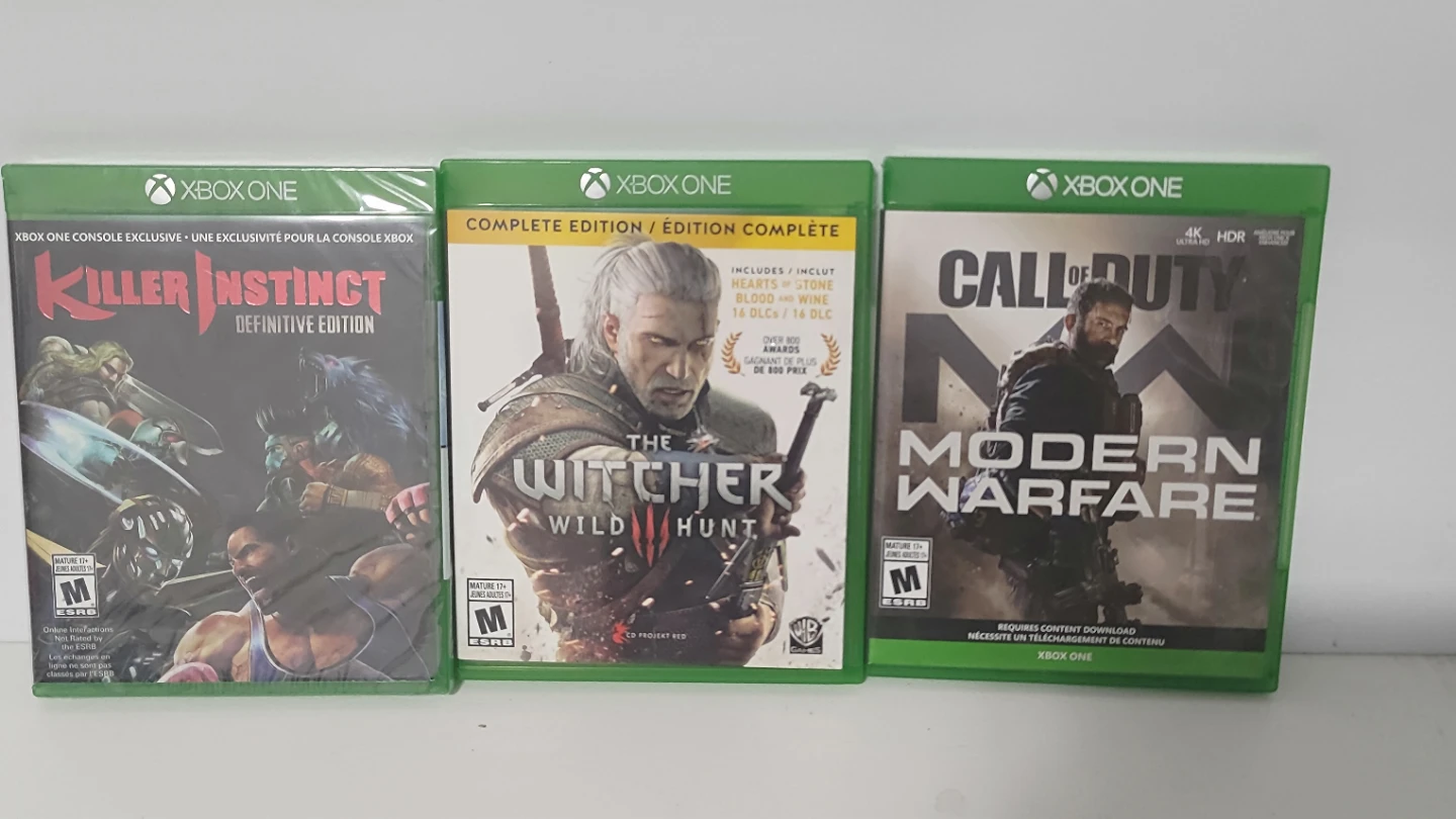 Xbox One Video Games Bundle