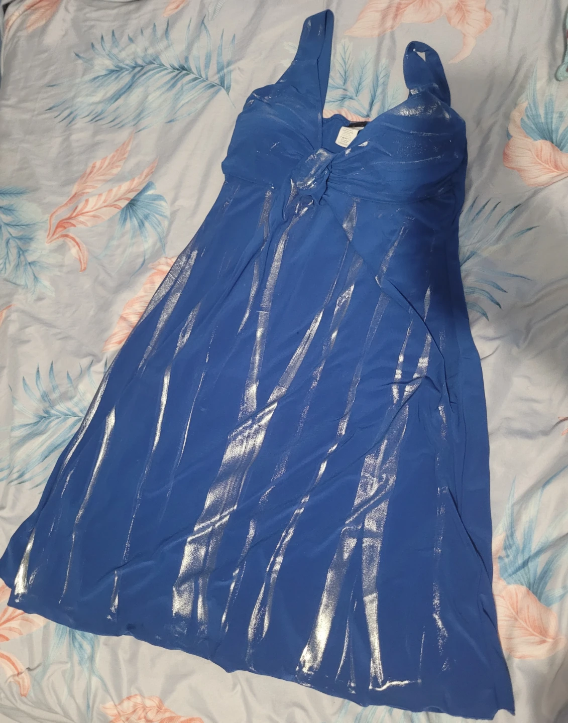 Gidani-U.S.A Blue Mini Dress