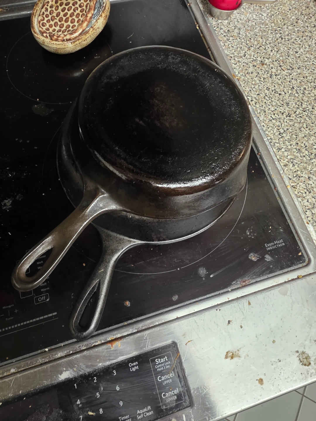Vintage Number 6 Cast Iron Skillet - photo 2