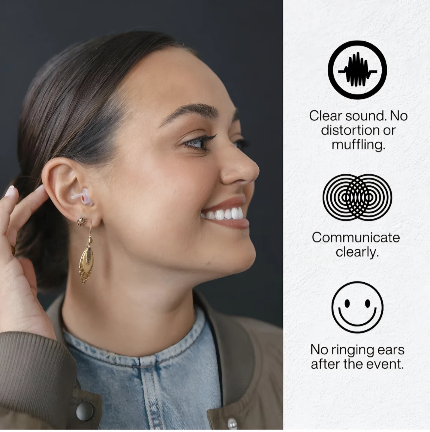 EarPeace High Fidelity Concert Earplugs, Music Edition(NEW) - photo 5