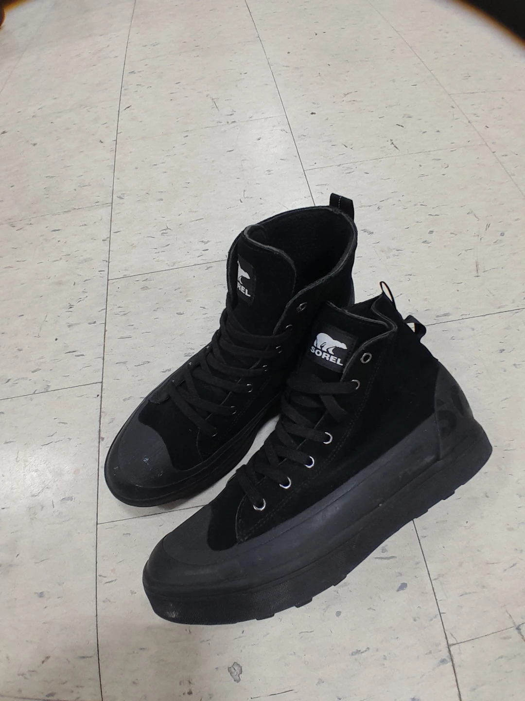 Sorel black high-top sneakers Men's Size 11 - photo 3