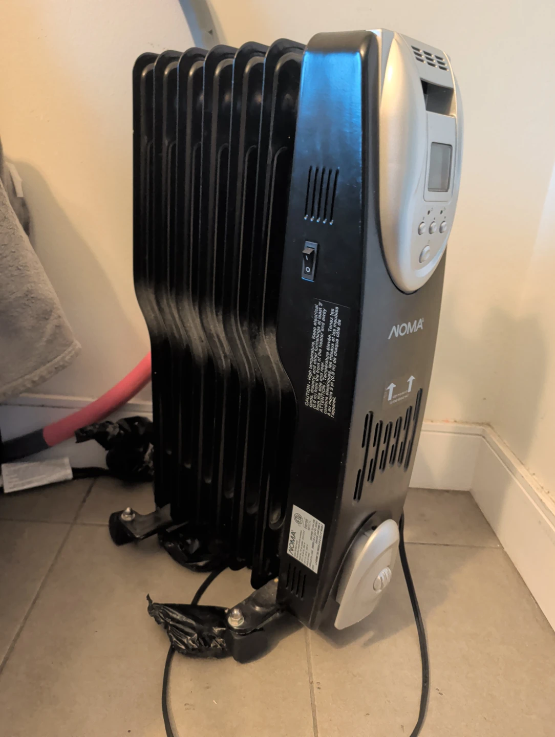 NOMA Oil-Filled Radiator Heater - photo 2