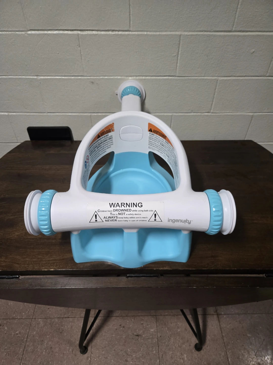 Premium Ingenuity My Bath Seat – Aqua Blue - photo 2