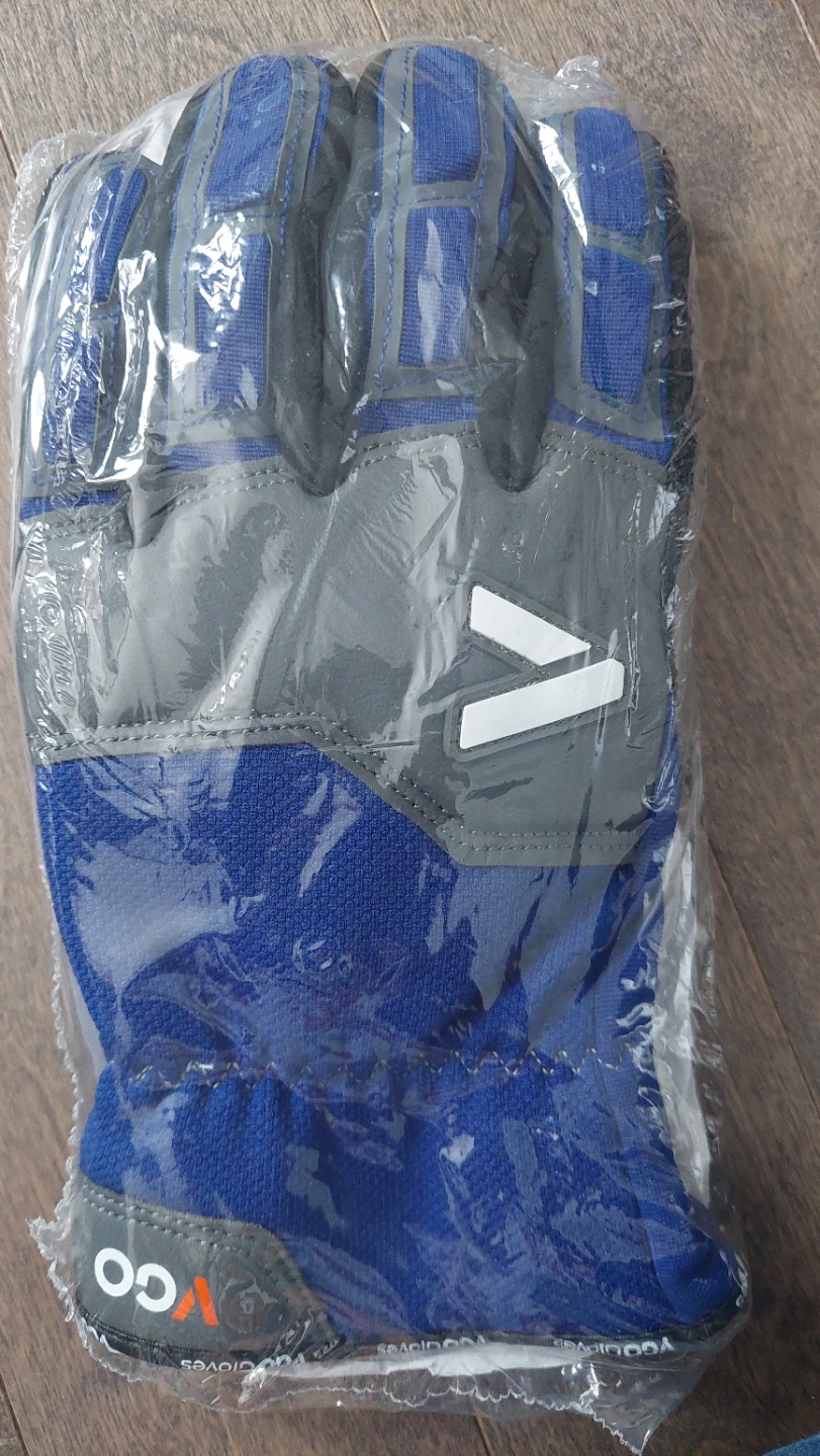 Vgo Safety Work Gloves, Size Medium, Blue