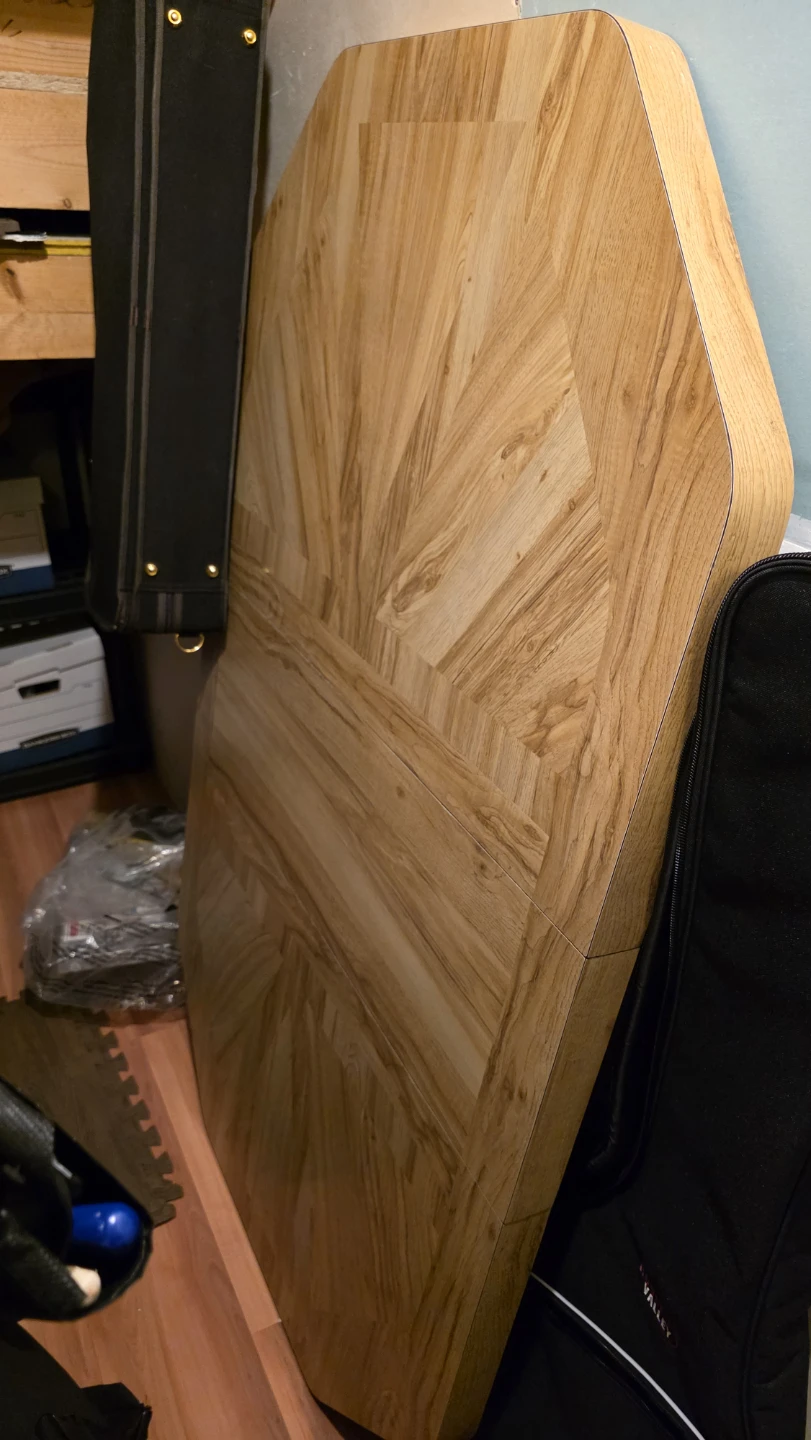 Laminated dining table