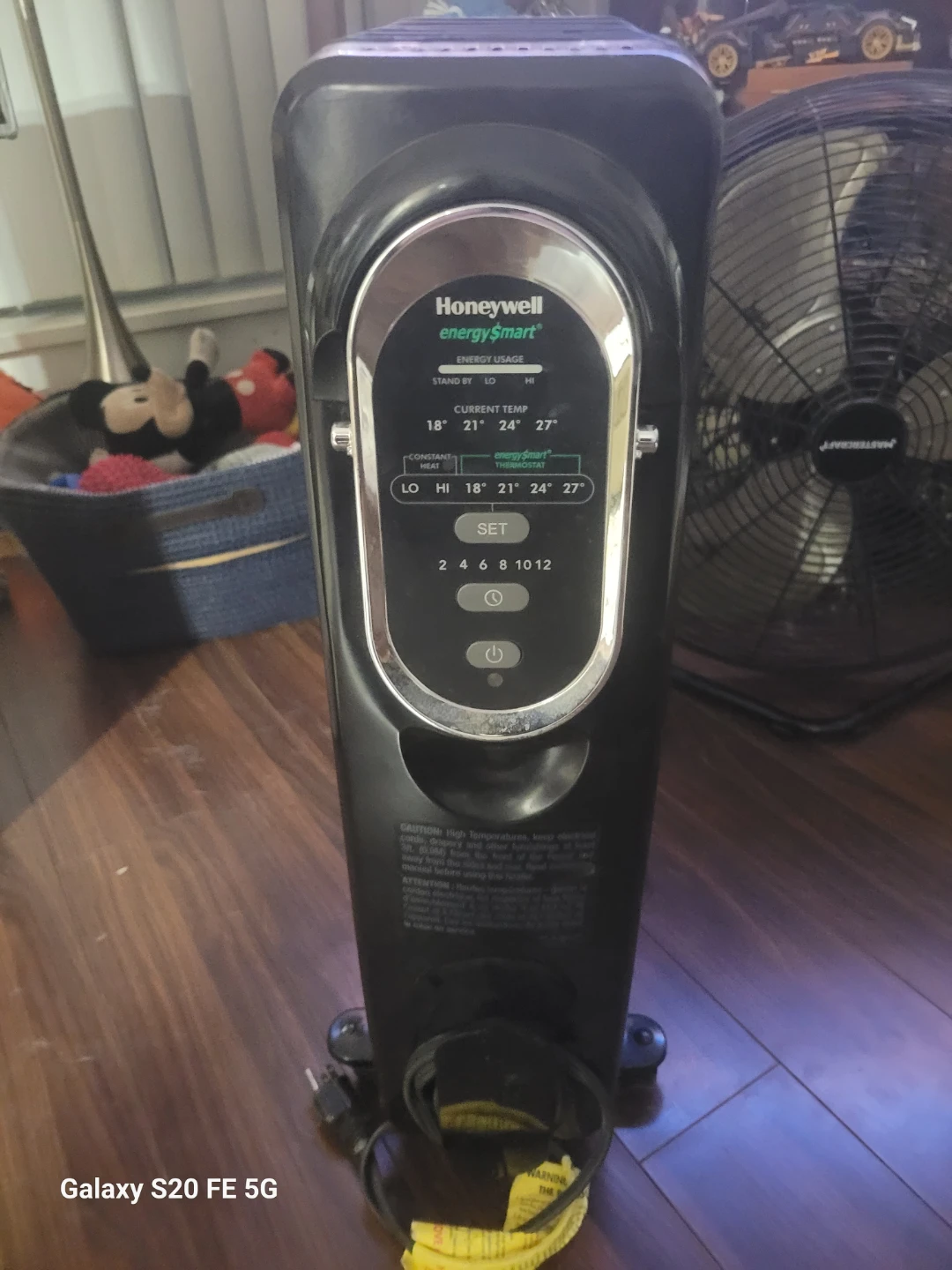 Honeywell EnergySmart Oil-Filled Radiator Heater