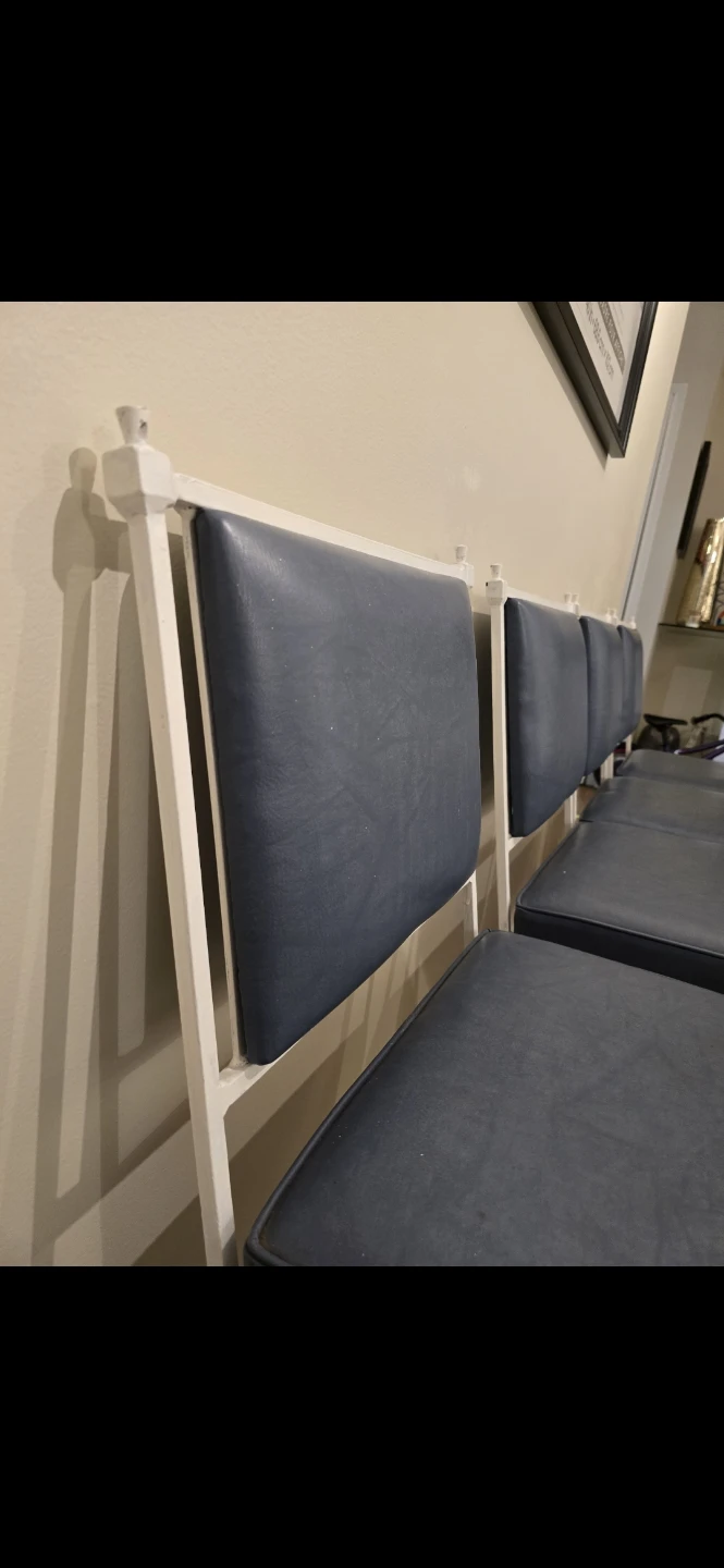 solid metal chairs - photo 3
