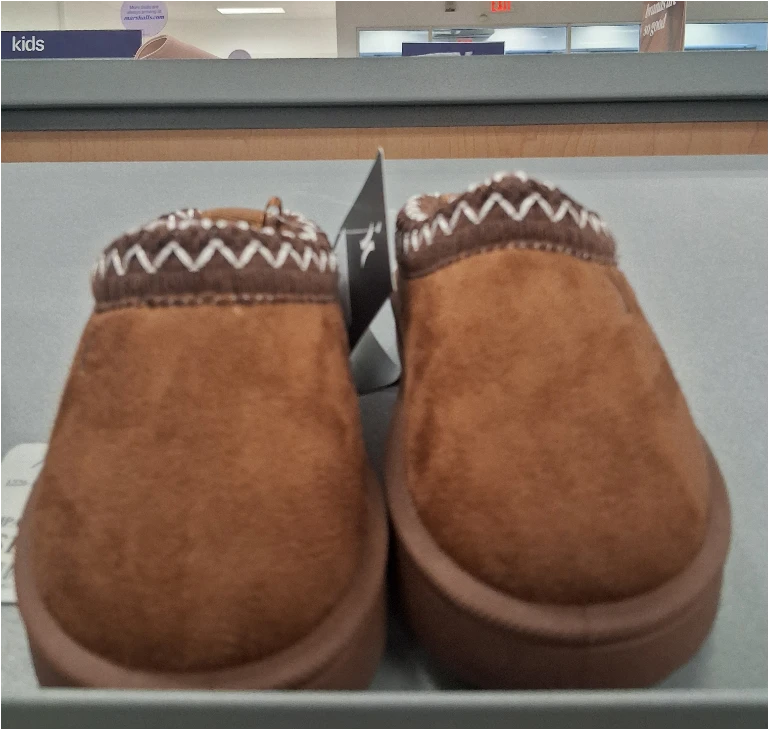 Unbranded Brown Platform Slippers