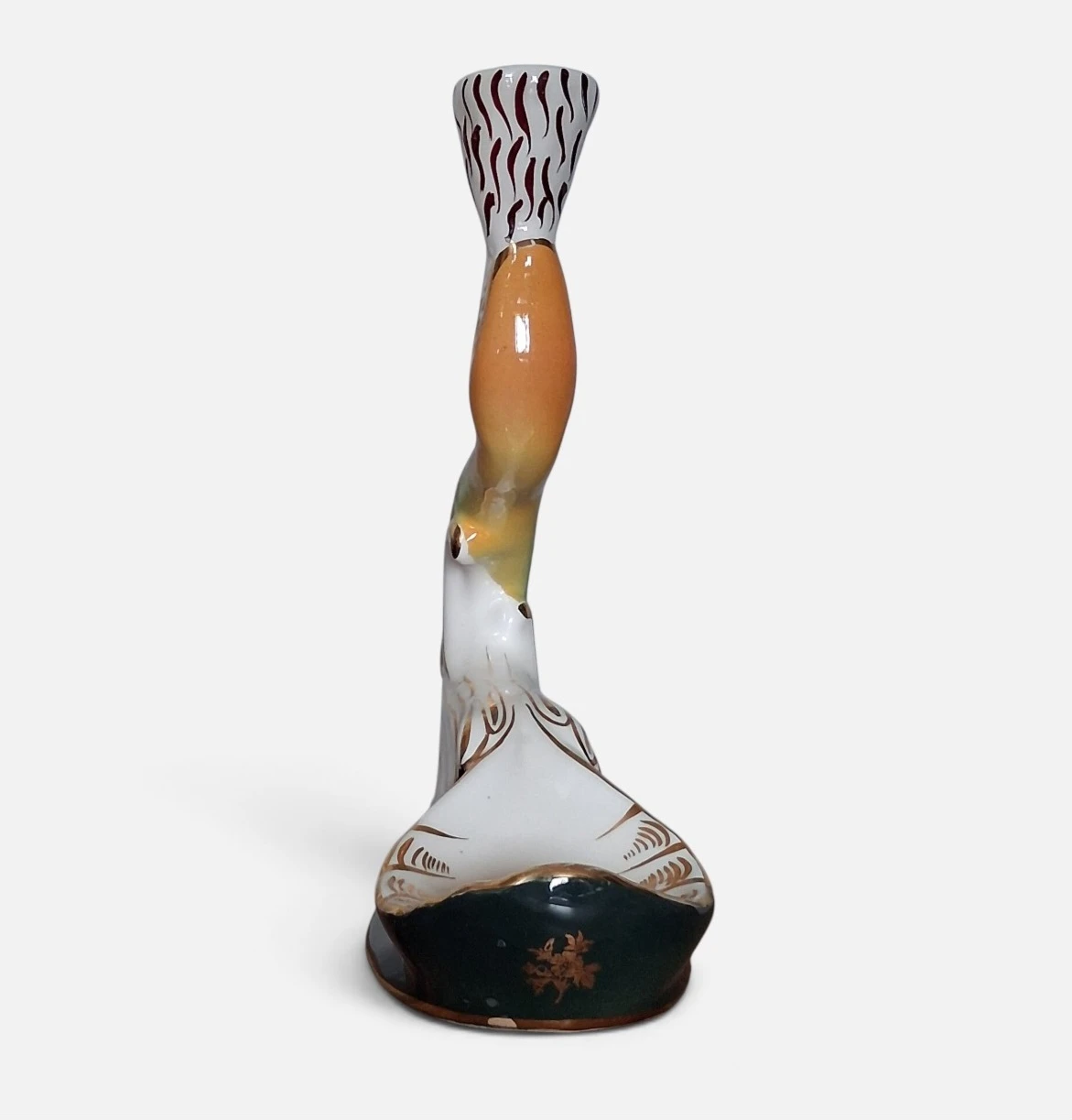 Midcentury collectible ceramic candlestick - photo 3