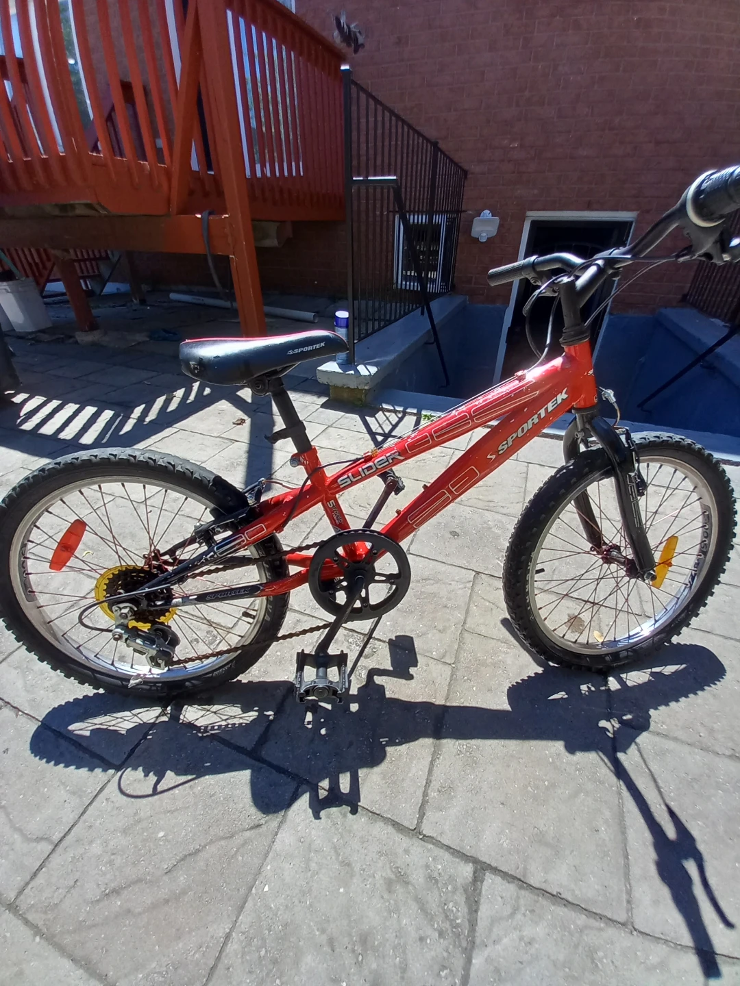 Sportek Slider Bicycle Red