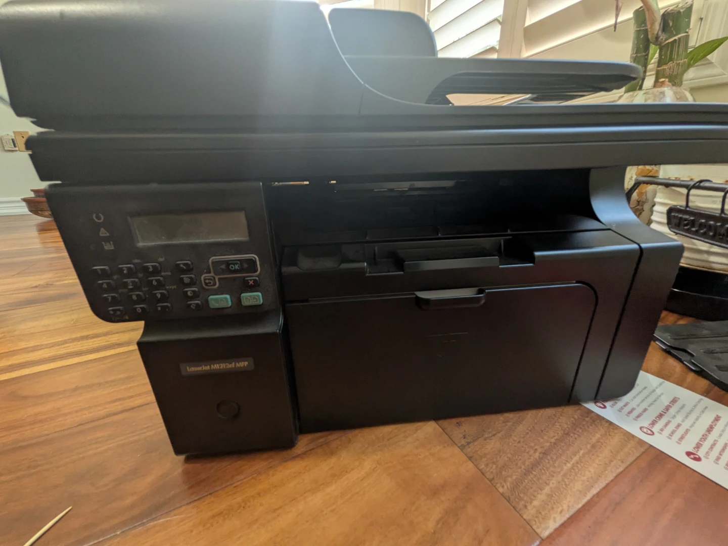 HP LaserJet M1212nf MFP Printer