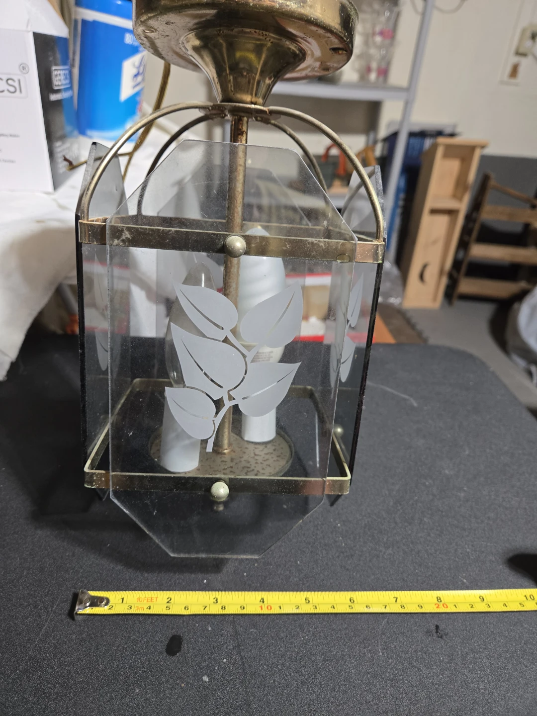 Vintage Semi-Flush Mount Light Fixture - photo 2