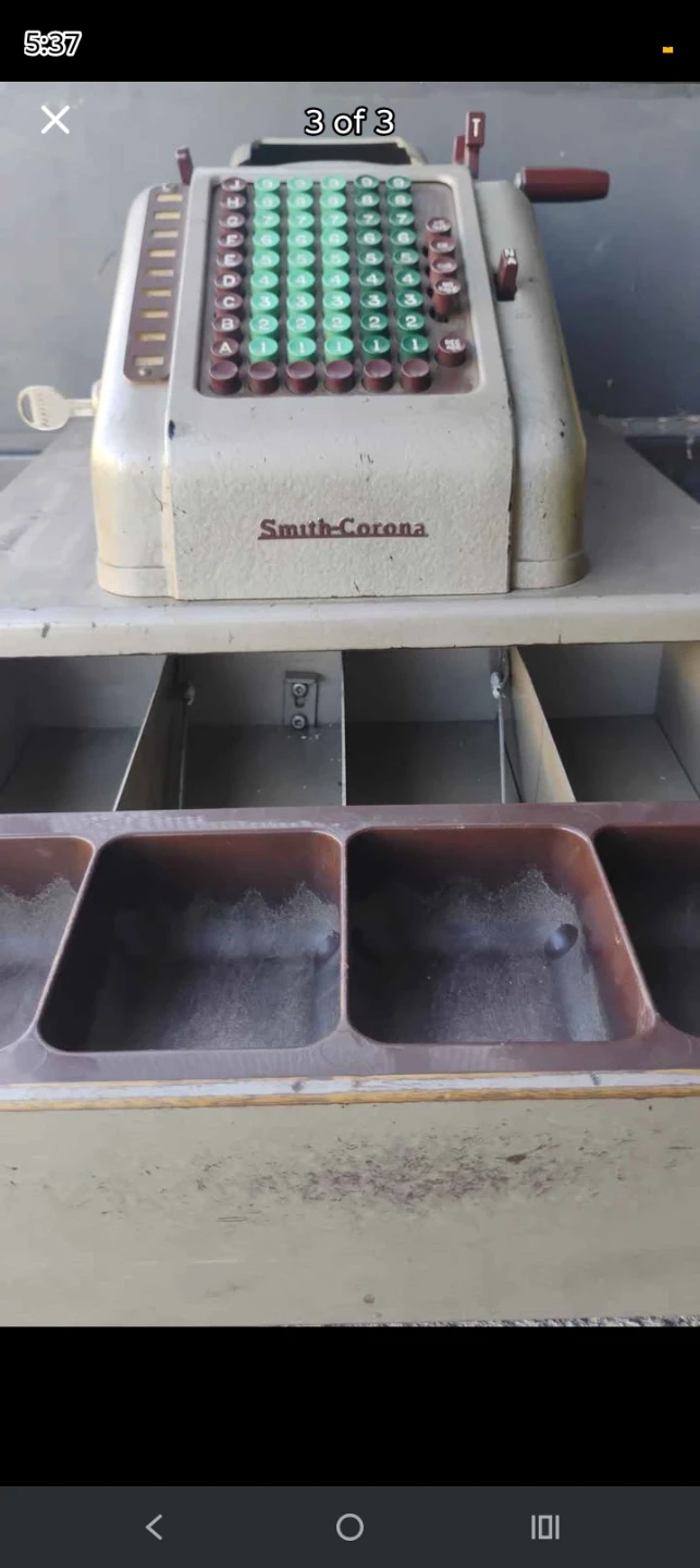 Vintage Smith-Corona Cash Register - photo 2