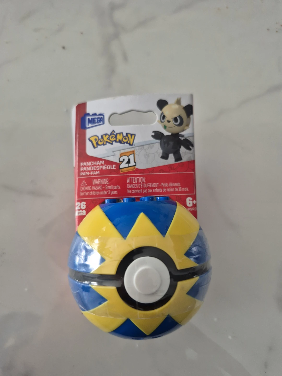 Mega Pokémon Pancham Building Set