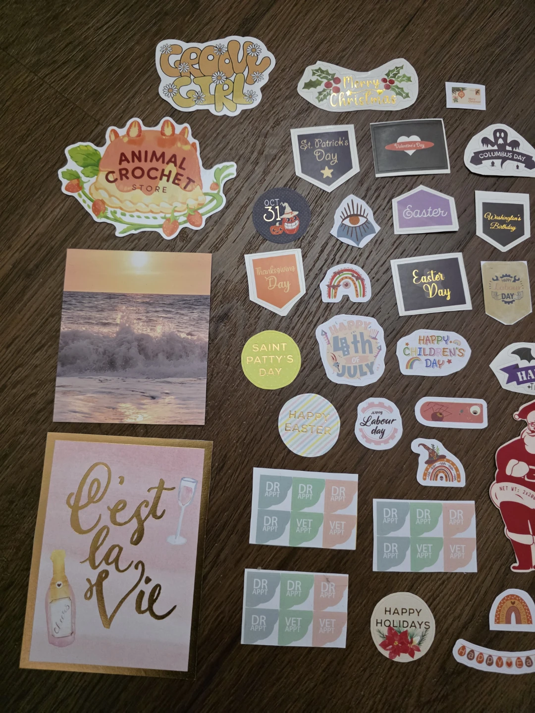 Assorted Decorative Stickers and Cardstock - photo 2