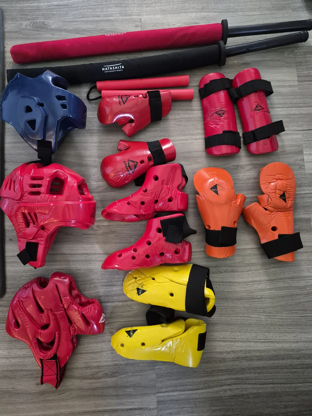 Martial Arts Sparring Gear Set
