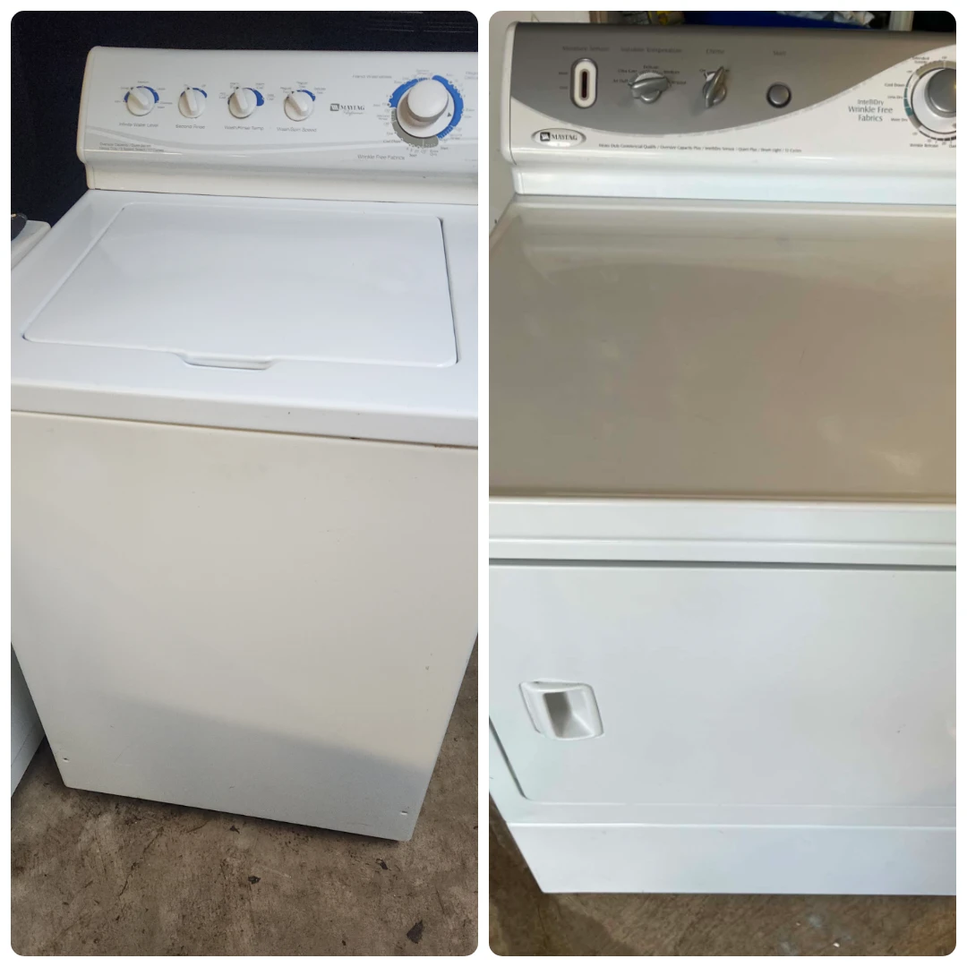 Maytag Washer and Gas Dryer Set
