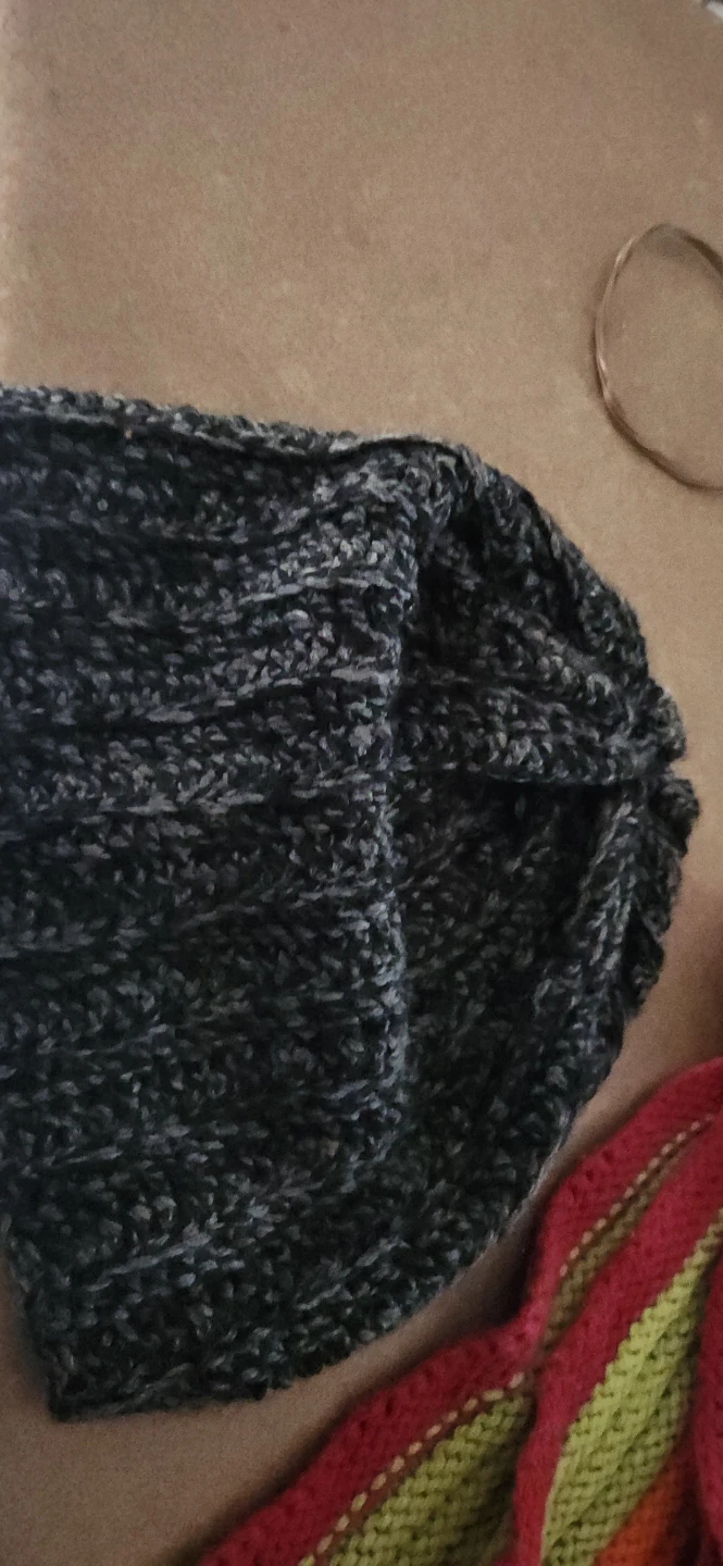 Dark Grey Knitted Beanie