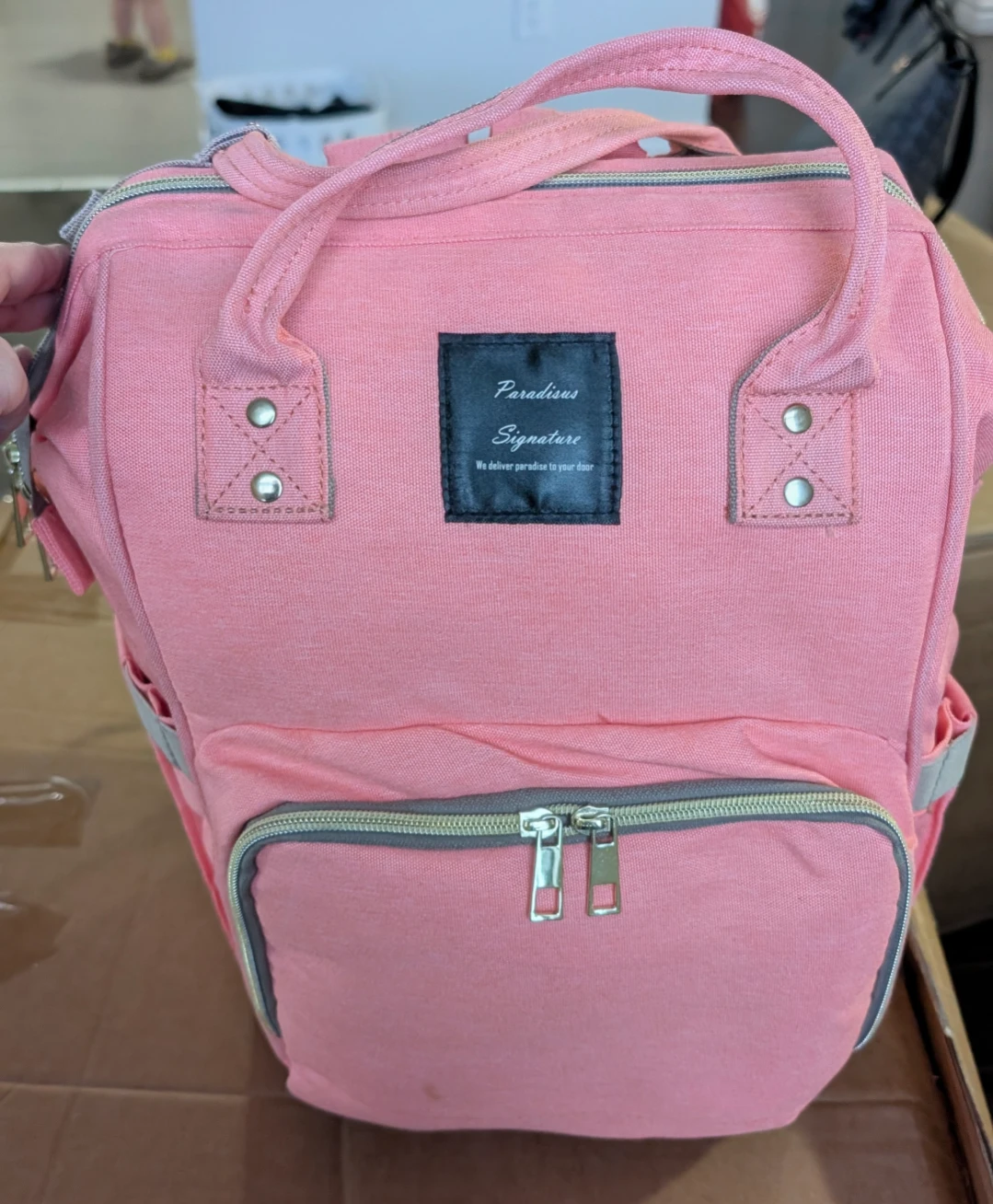 Diaper bag backpack