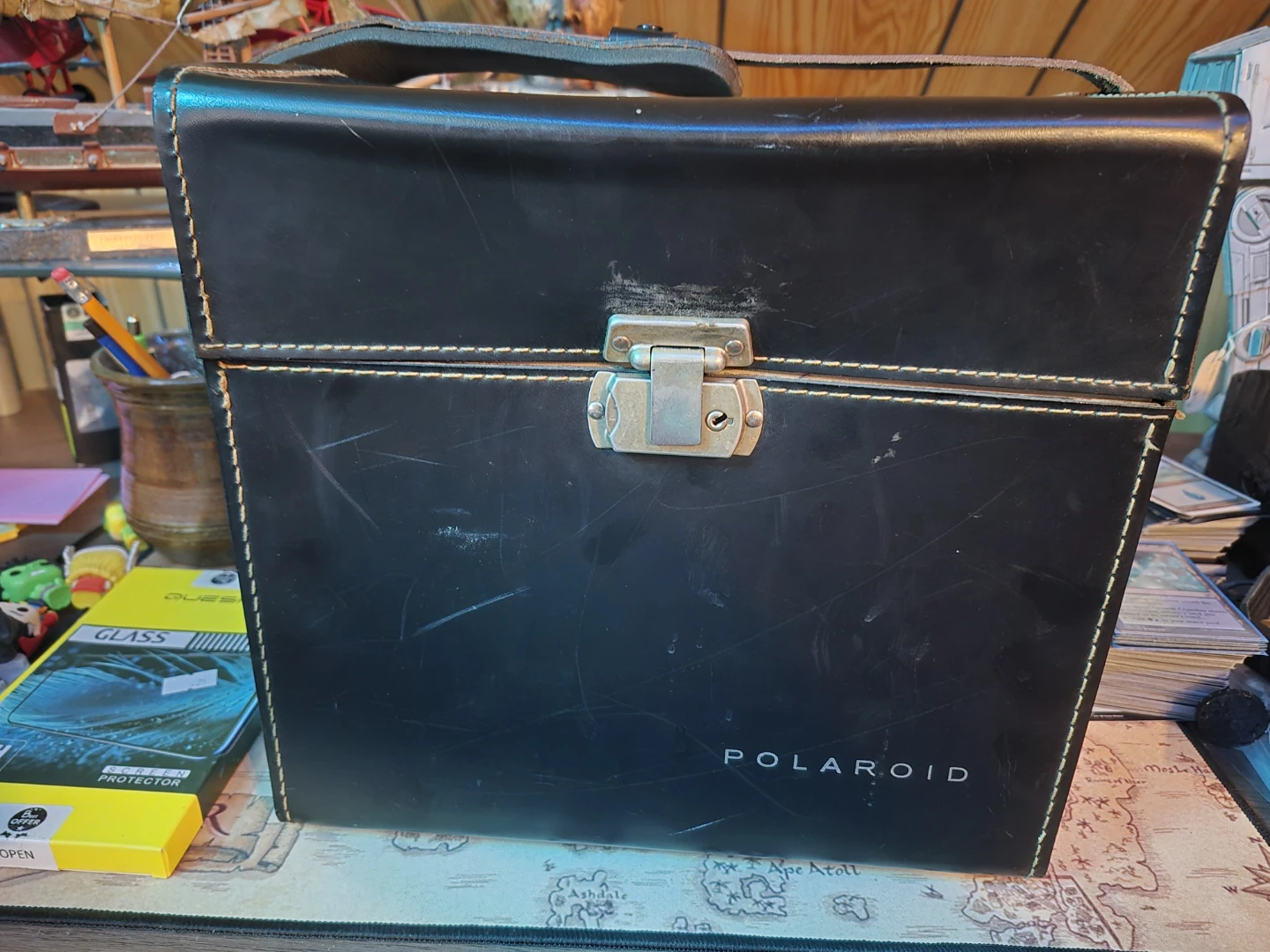 Vintage Polaroid Land Camera Automatic 104 with Case - photo 5
