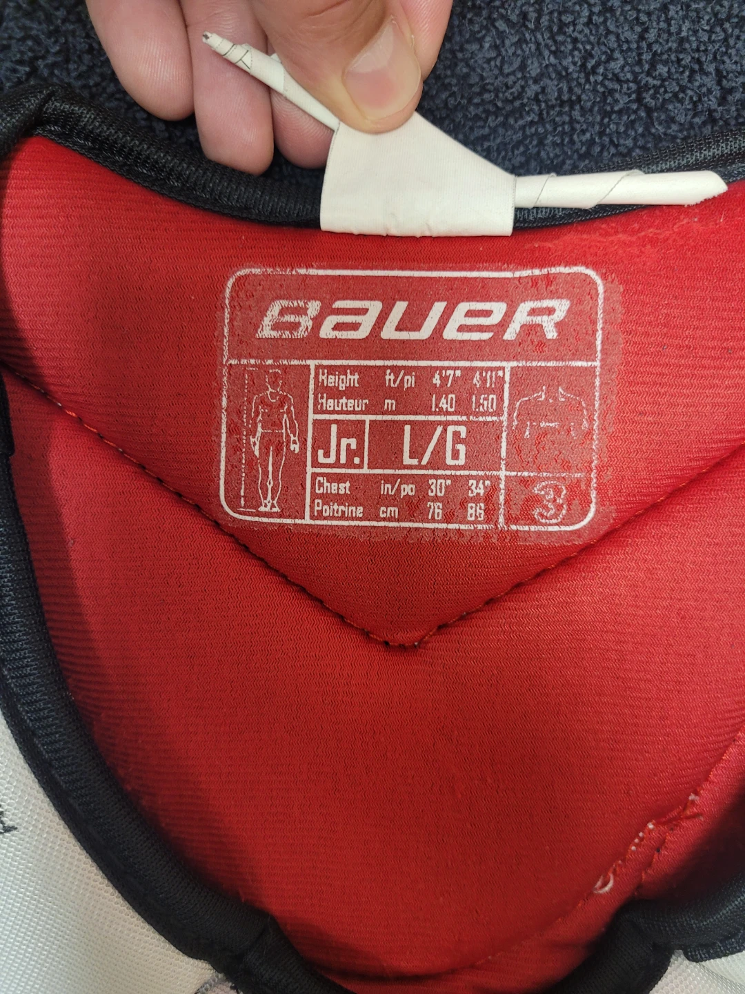 Bauer Vapor X80 Hockey Shoulder Pads Junior Large - photo 3