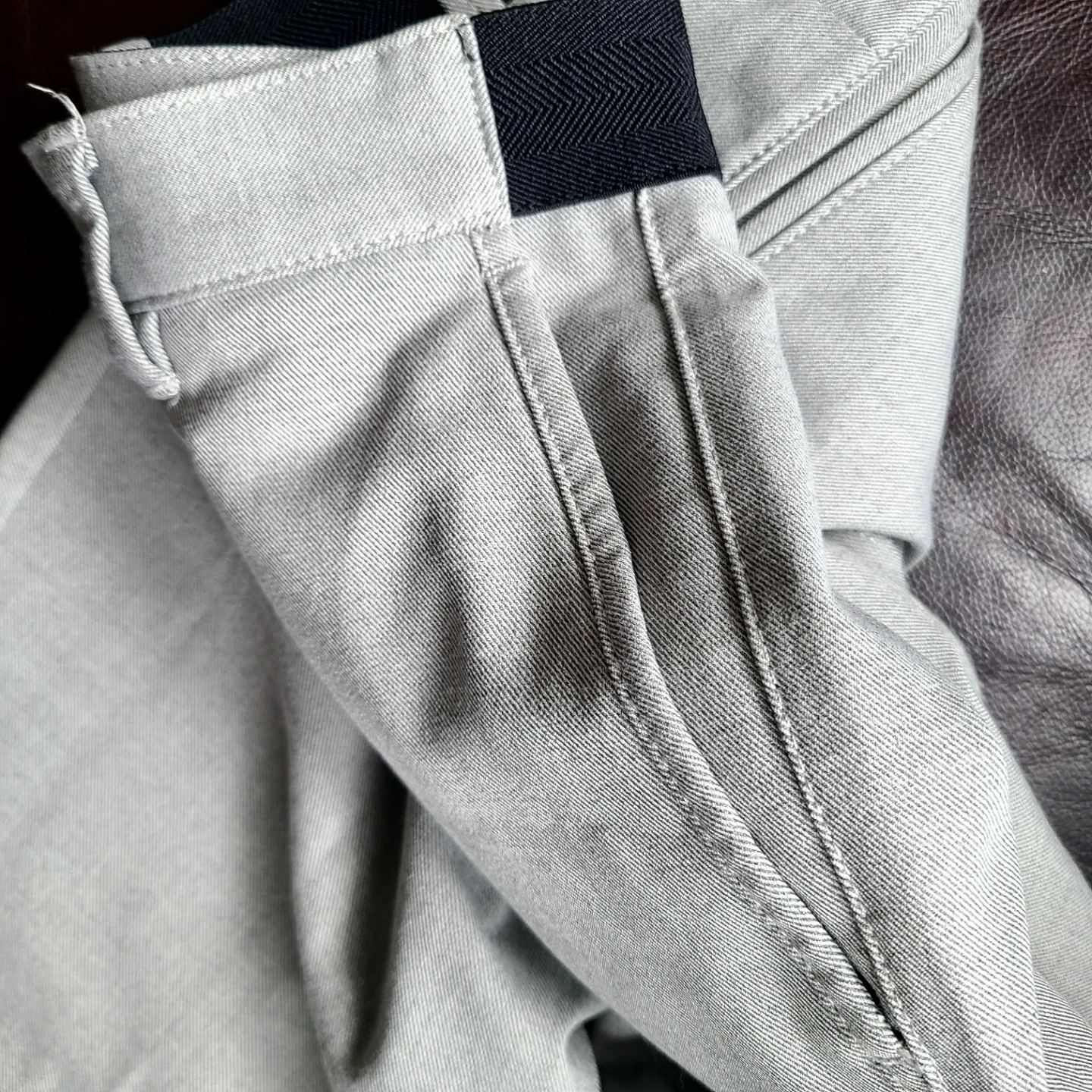 Zara pants Light Grey Trousers - Size Small - photo 3