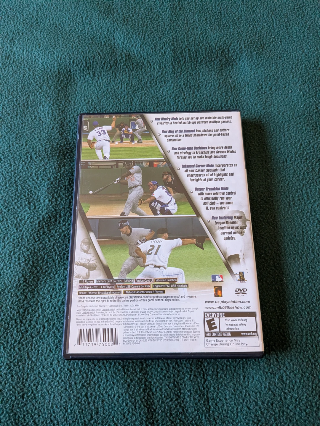 MLB 06 The Show – PS2 PlayStation 2 – Complete - photo 2