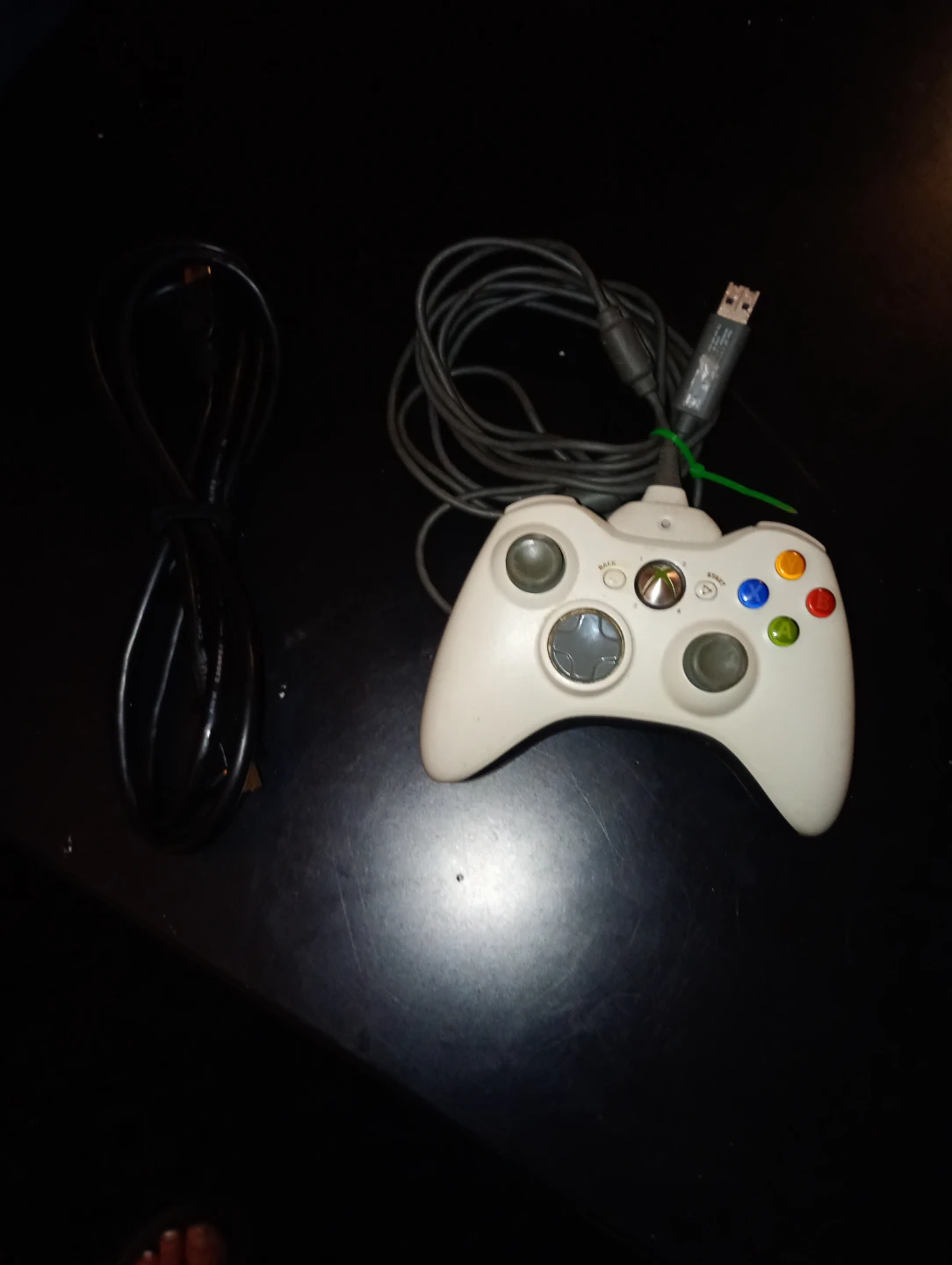 Xbox 360 Wired Controller and HDMI Cable