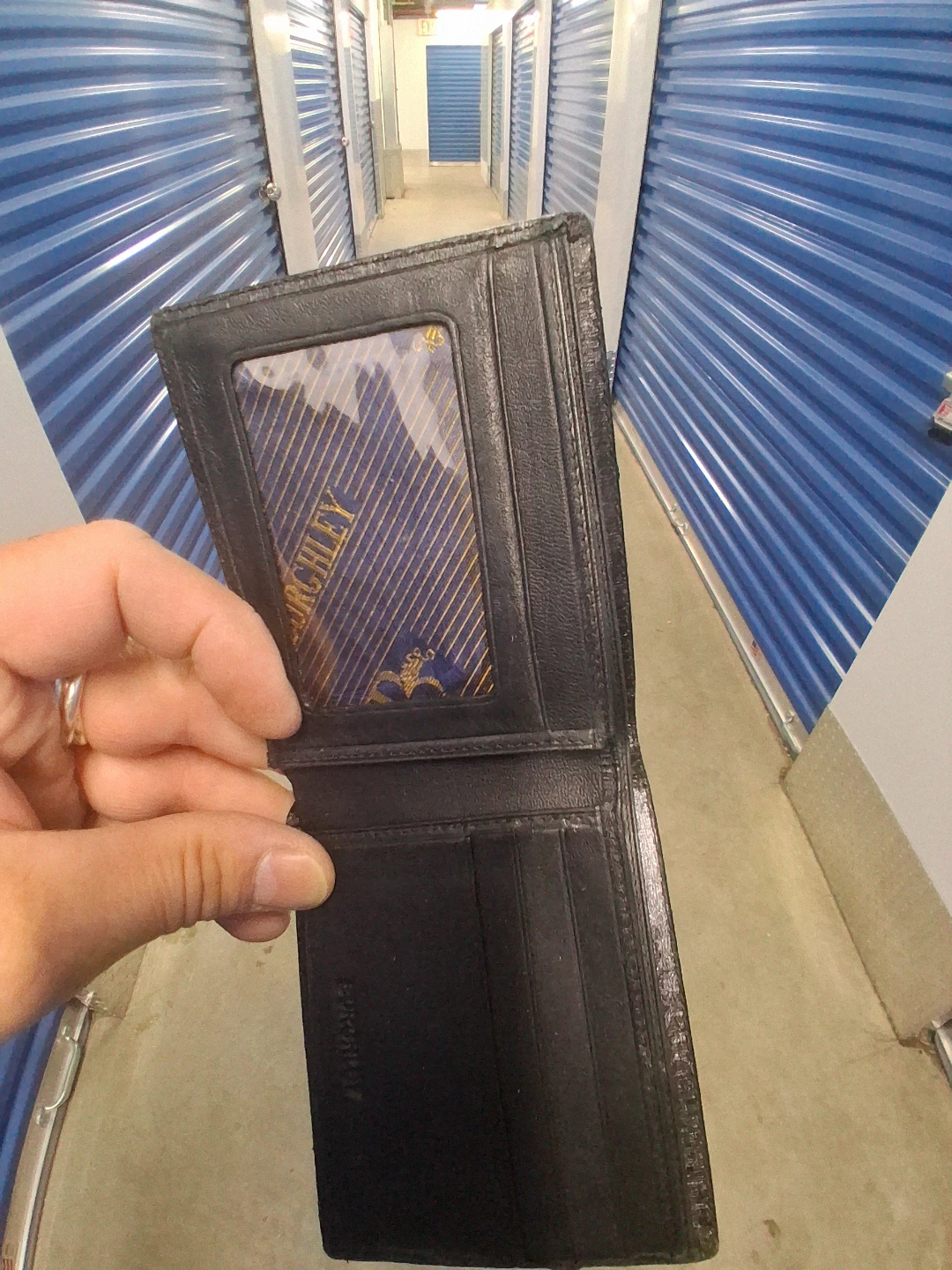 Burghley black bi-fold wallet - photo 2