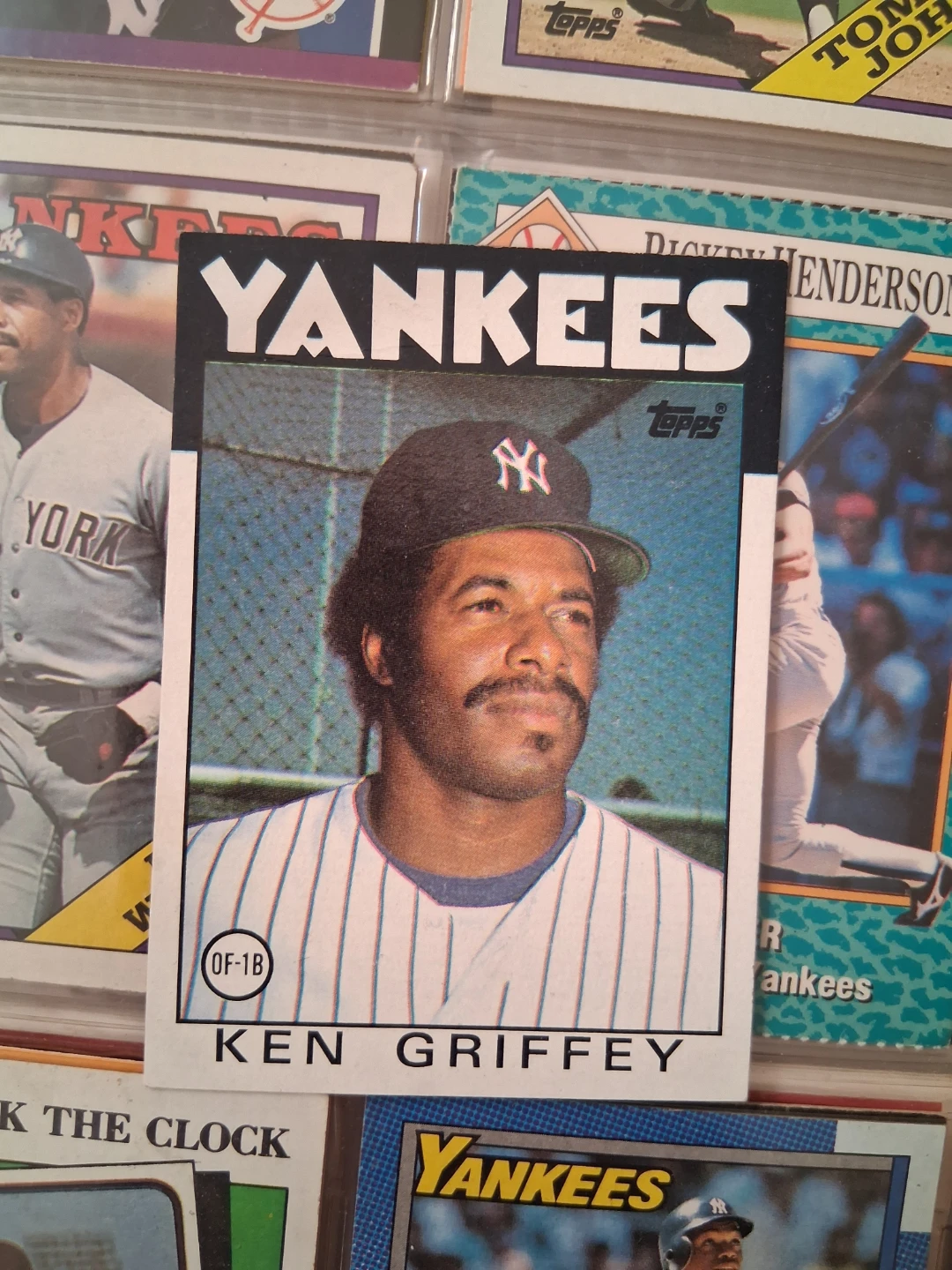 1989 Topps Ken Griffey Jr. Baseball Card